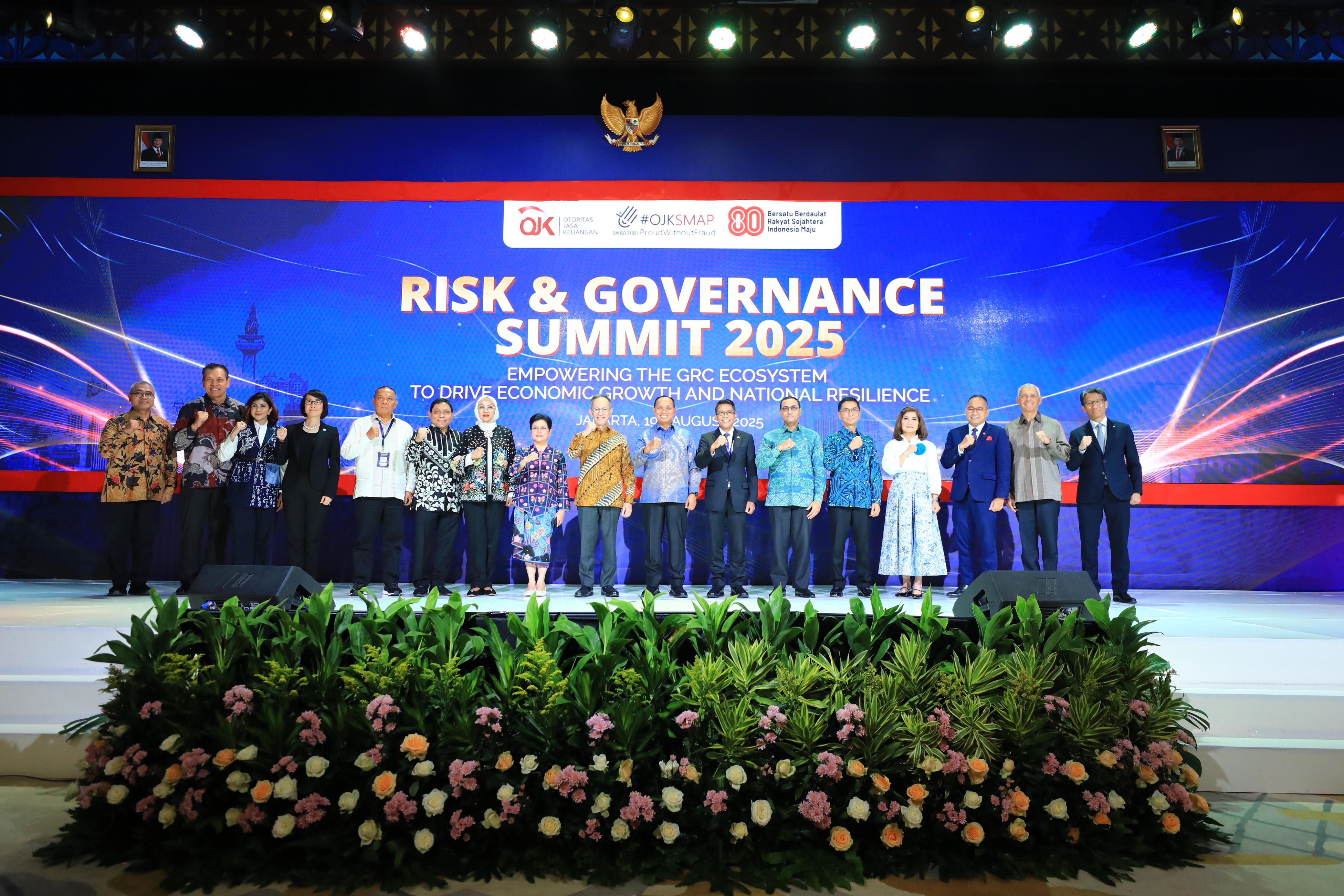 PENGUATAN GOVERNANSI PERKUAT EKONOMI NASIONAL OJK Gelar Risk and Governance Summit (RGS) 2025